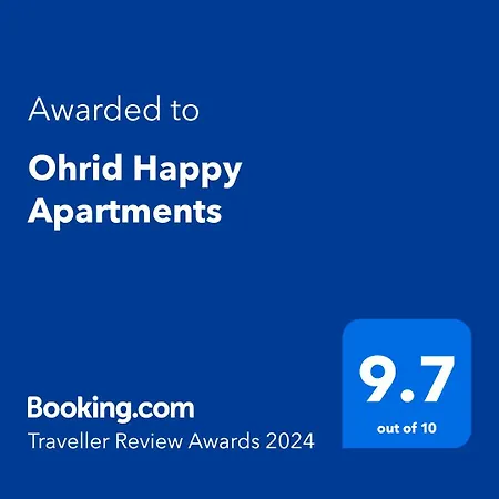 Ohrid Happy Apartments Exterior photo